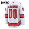 Carolina Hurricanes tröja Customized Fanatics Premium 2024-25 Vit Borta - NHL Tröjor Barn